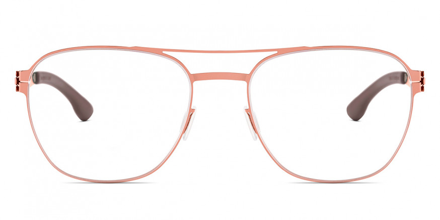 Ic! Berlin Mitte Shiny Copper Eyeglasses Front View