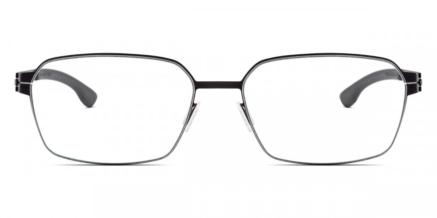 Ic! Berlin Moabit Black Eyeglasses Front View