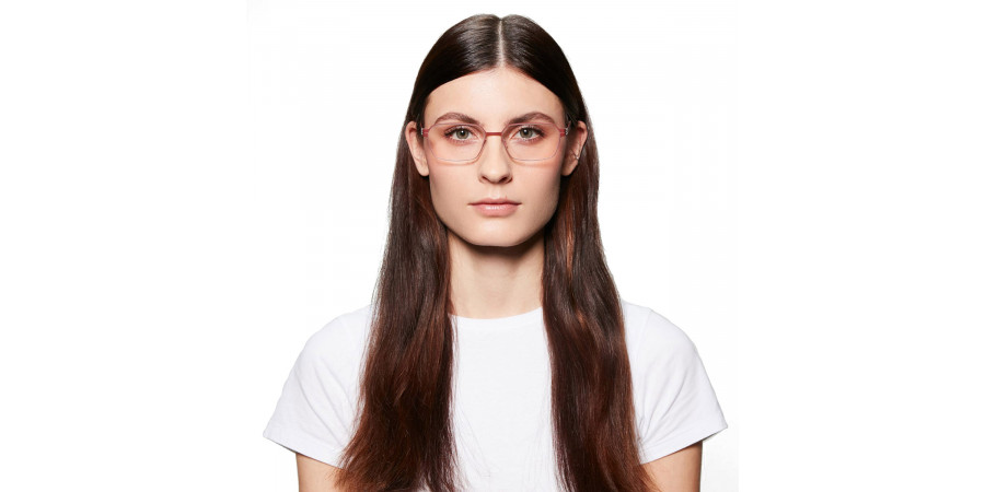 Ic! Berlin Moabit Fired Clay Eyeglasses On Female Model