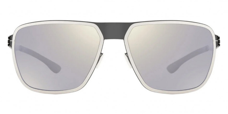 Ic! Berlin Molybdenum Gun-Metal-Pearl Sunglasses Front View