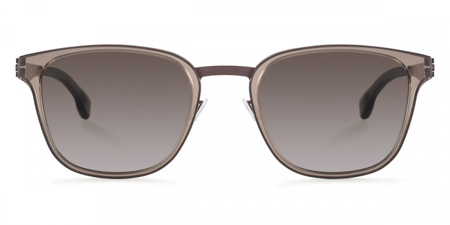 Ic! Berlin Mr. Bice-Sun Teak-Dune Sunglasses Front View