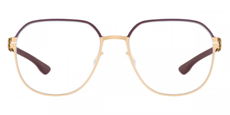 Ic! Berlin Nadea Bordeaux-Rose Eyeglasses Front View