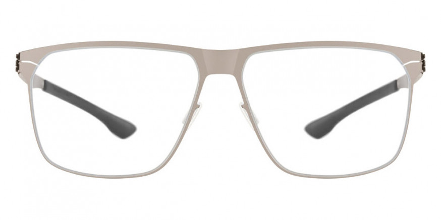 Ic! Berlin Olaf Shiny Graphite Eyeglasses Front View