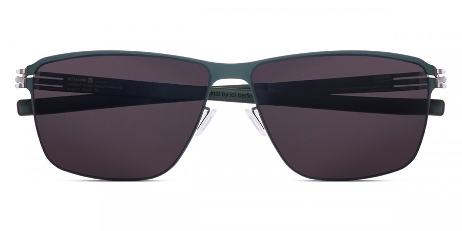 Ic! Berlin Oli Racing Green Sunglasses Front View