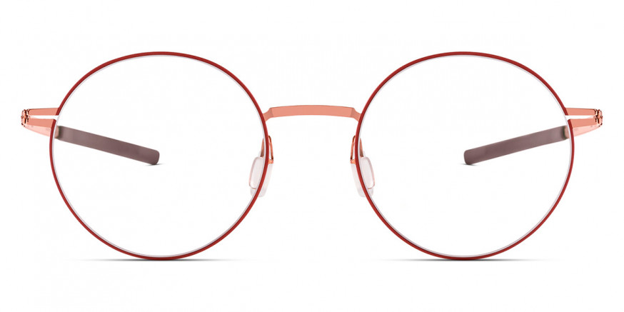 Ic! Berlin Oroshi 2.0 Fired Copper Circle Eyeglasses Front View