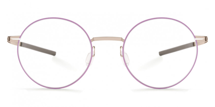 Ic! Berlin Oroshi Orchid Bronze Circle Eyeglasses Front View