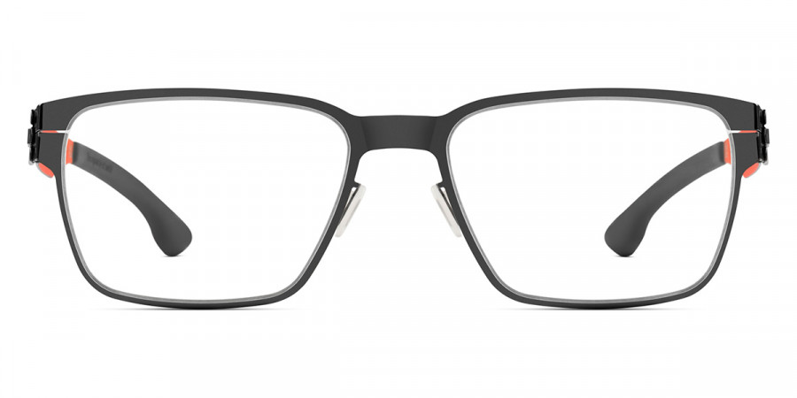 Ic! Berlin Oscar Gun-Metal Eyeglasses Front View