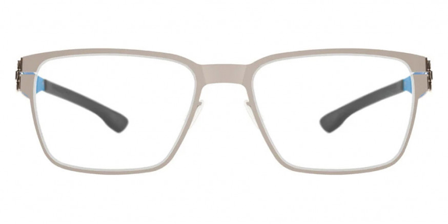 Ic! Berlin Oscar Shiny Graphite-Ultra Blue Eyeglasses Front View