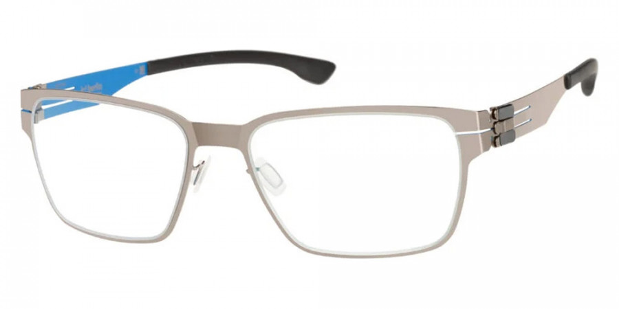 Ic! Berlin Oscar Shiny Graphite-Ultra Blue Eyeglasses Side View