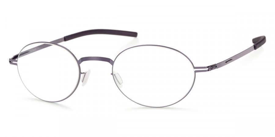 Ic! Berlin Osure Rose Bordeaux Circle Eyeglasses Side View
