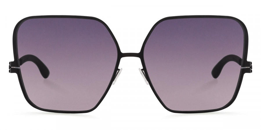 Ic! Berlin Paletti Black Sunglasses Front View