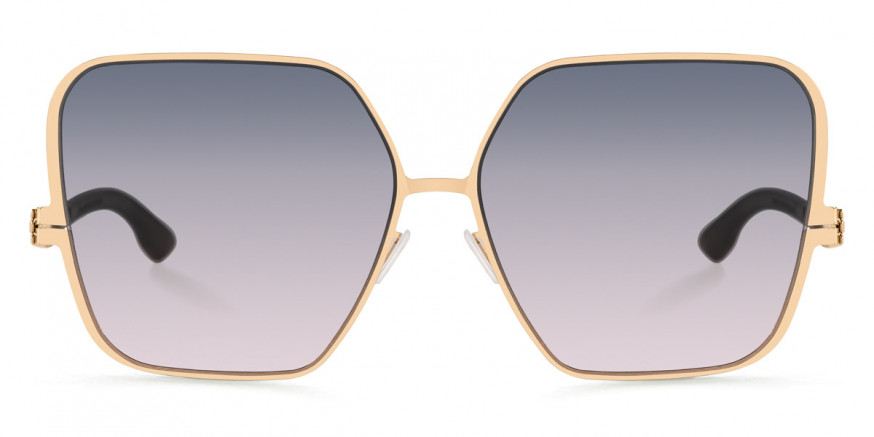 Ic! Berlin Paletti Rosé-Gold Sunglasses Front View