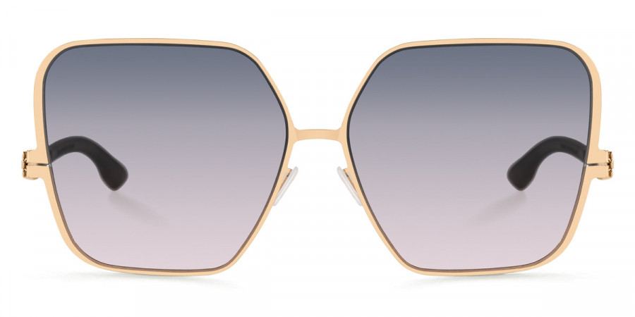 Ic! Berlin Paletti Rosé-Gold Sunglasses Front View