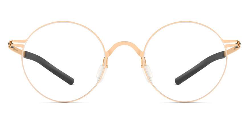 Ic! Berlin Pluto Rosé Gold Eyeglasses Front View