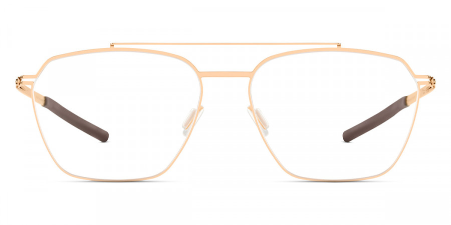 Ic! Berlin Poniente Rosé-Gold Eyeglasses Front View