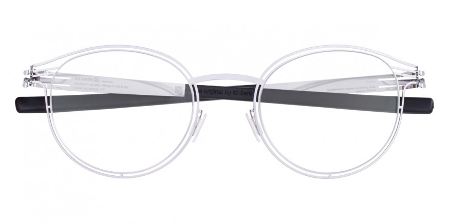 Ic! Berlin Purity Chrome Eyeglasses Front View