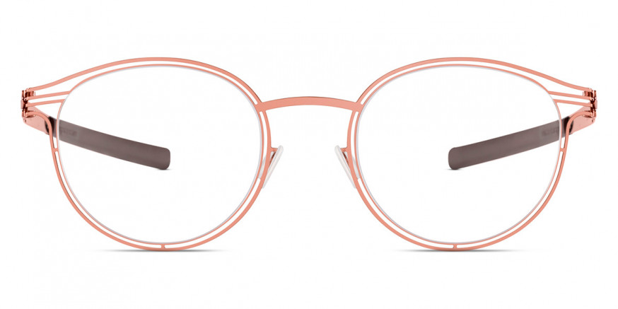 Ic! Berlin Purity Shiny Copper Eyeglasses Front View