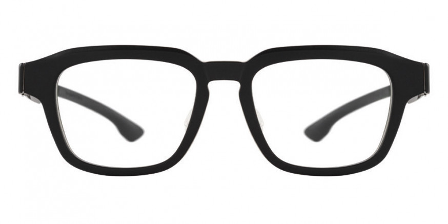 Ic! Berlin Raidon Black-Matt Eyeglasses Front View