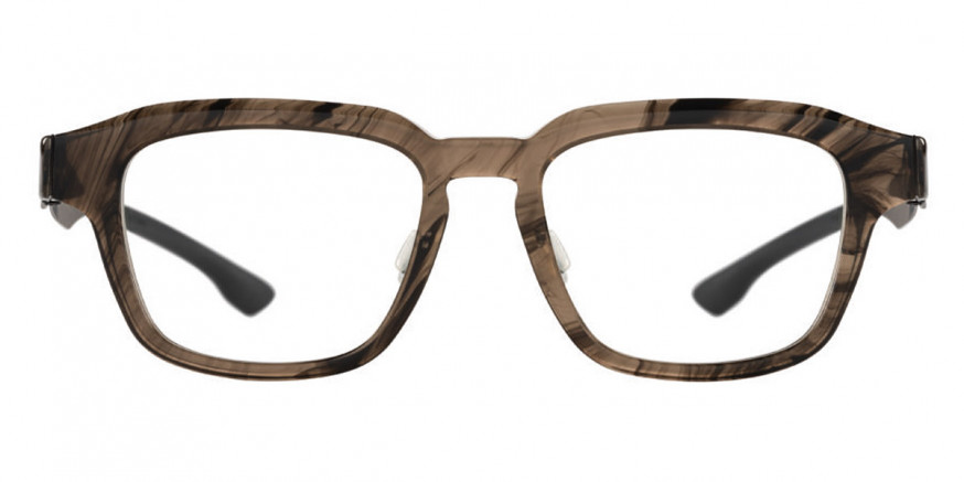 Ic! Berlin Raidon Brown-Driftwood Eyeglasses Front View