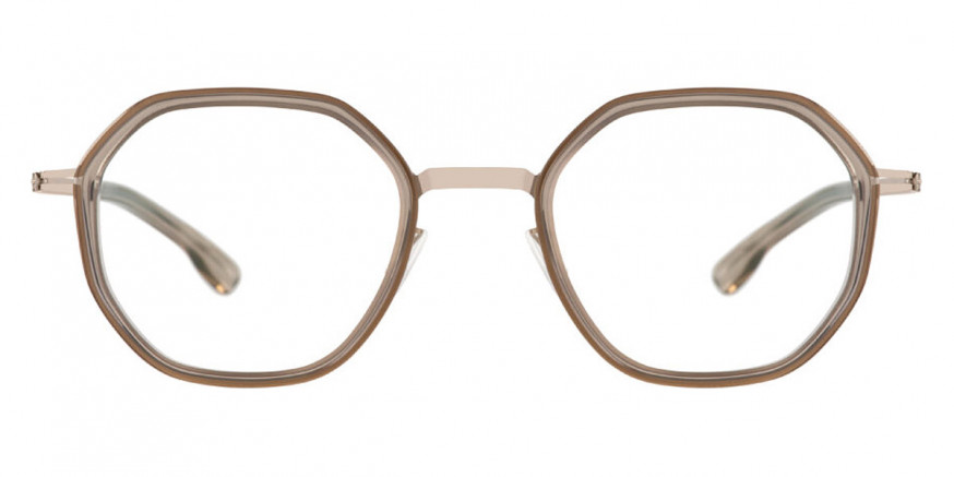 Ic! Berlin Raja Bronze-Cloudy-Brown Eyeglasses Front View
