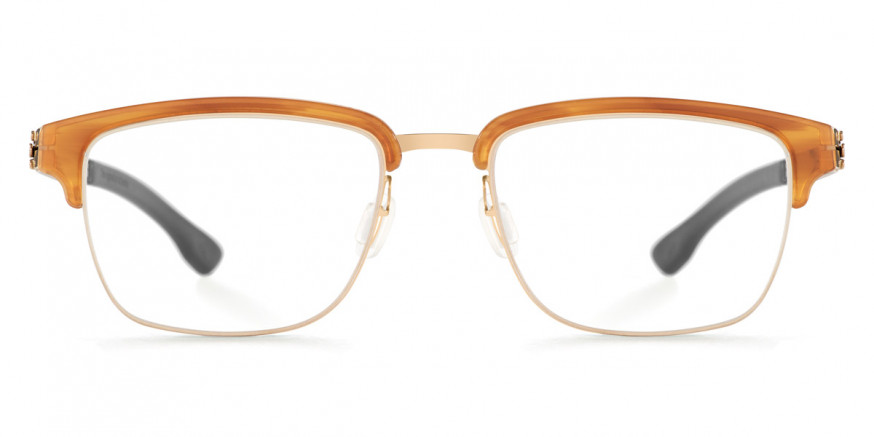 Ic! Berlin Ricky Y. Rosé-Gold-Amur Eyeglasses Front View