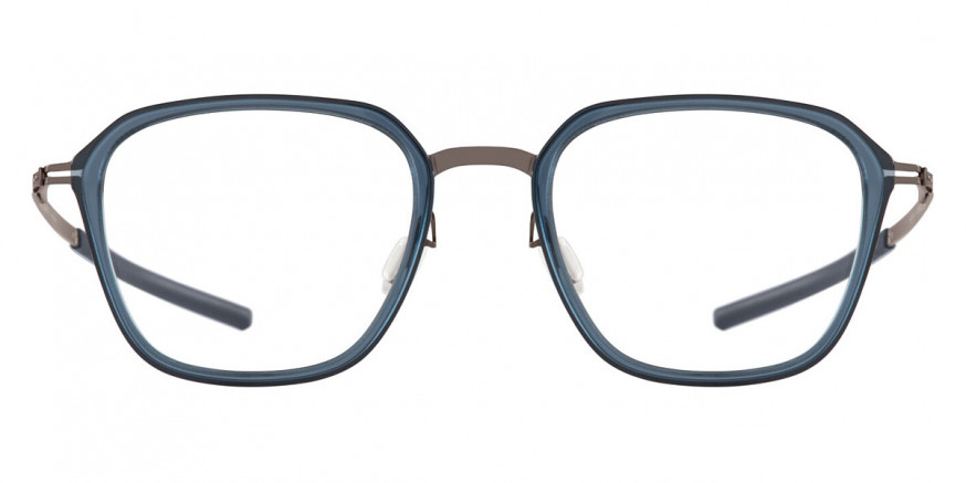 Ic! Berlin Rio Graphite/Blue Waters Eyeglasses Front View