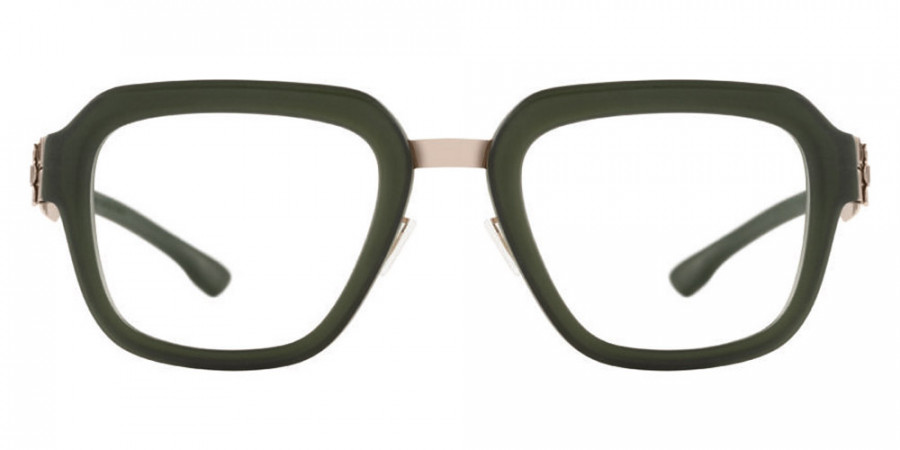 Ic! Berlin Roger Bronze-Waldmeister-Matt Eyeglasses Front View