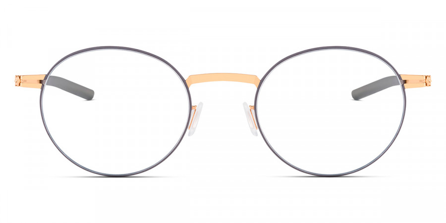 Ic! Berlin Sarma 2.0 Bouldergold Circle Eyeglasses Front View