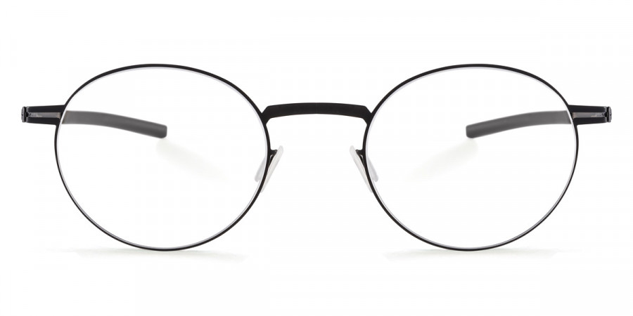 Ic! Berlin Sarma Black Eyeglasses Front View