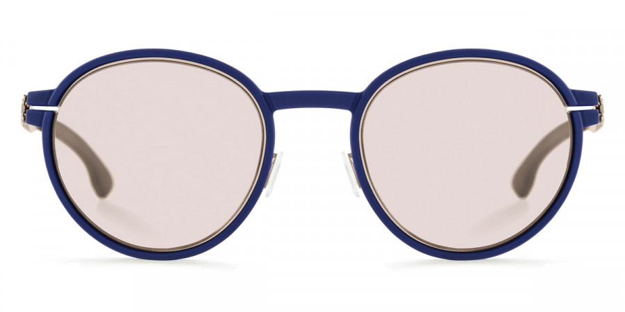 Ic! Berlin Skyway Bronze-Blueberry Sunglasses Front View