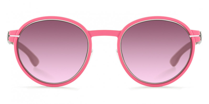 Ic! Berlin Skyway Pearl-Pink-Amethyst Sunglasses Front View