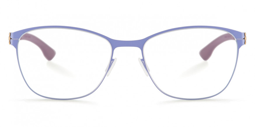 Ic! Berlin Sonja M. Gold Lilac Eyeglasses Front View