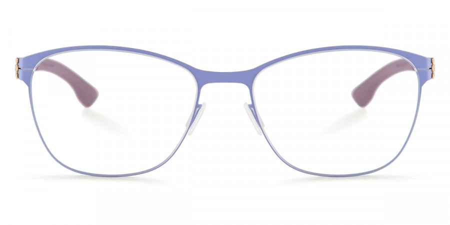 Ic! Berlin Sonja M. Gold Lilac Eyeglasses Front View