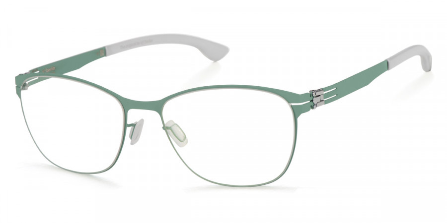 Ic! Berlin Sonja M. Silver Morning Dew Eyeglasses Side View