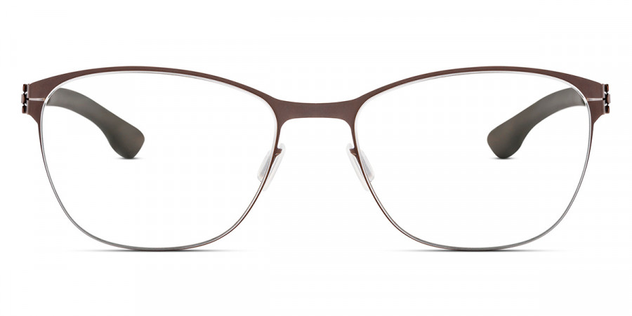 Ic! Berlin Sonja M. Teak Eyeglasses Front View