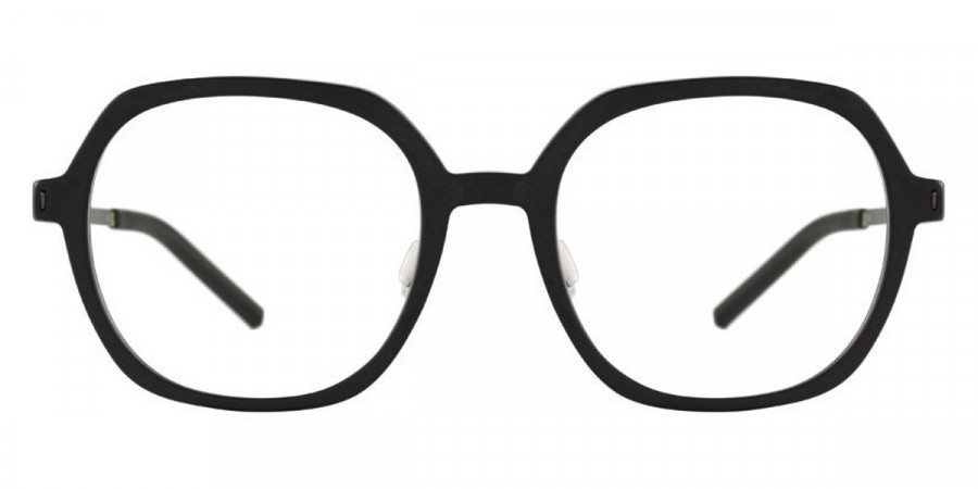 Ic! Berlin Sora Black-Matt Eyeglasses Front View