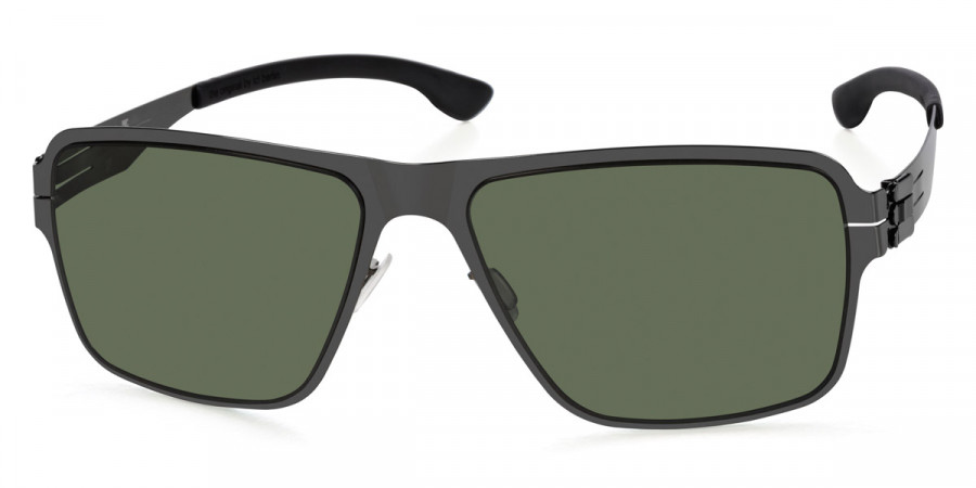 Ic! Berlin Steve B. Gunmetal Sunglasses Side View