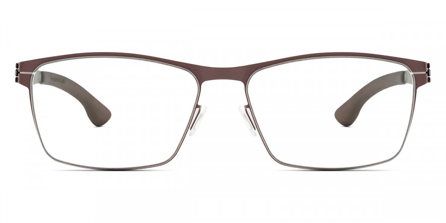 Ic! Berlin Stuart L. Teak Eyeglasses Front View