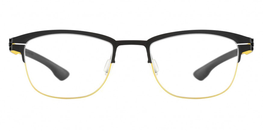 Ic! Berlin Sulley Acid Yellow Black Valley Eyeglasses Front View