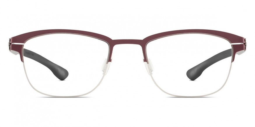 Ic! Berlin Sulley Bordeaux Pearl Pop Eyeglasses Front View