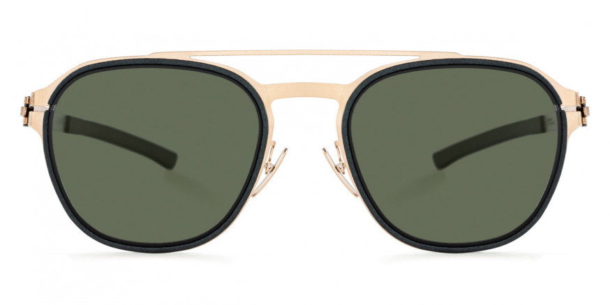 Ic! Berlin T 119 Champagne-Ivy-Green Sunglasses Front View