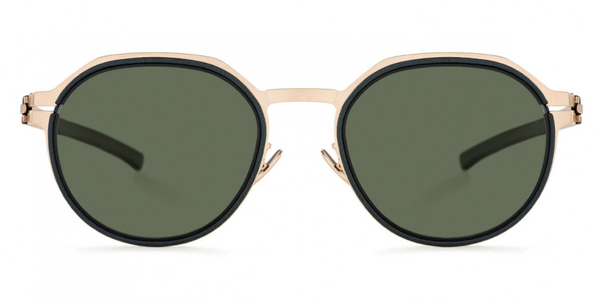 Ic! Berlin T 120 Champagne-Ivy-Green Sunglasses Front View