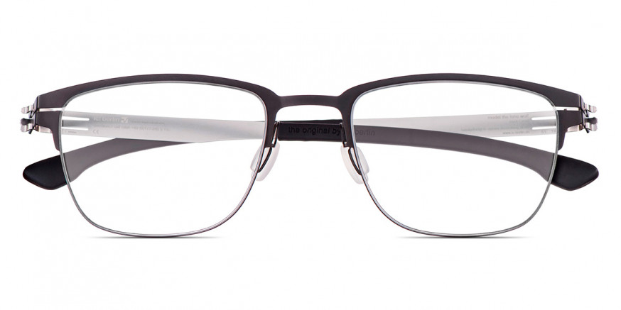 Ic! Berlin The Lone Wolf Black Pearl Eyeglasses Front View