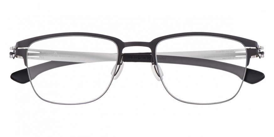 Ic! Berlin The Lone Wolf SE Black Eyeglasses Front View
