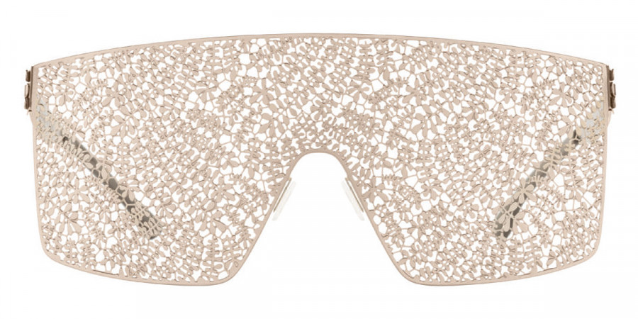 Ic! Berlin The Veil Bronze Sunglasses Front View