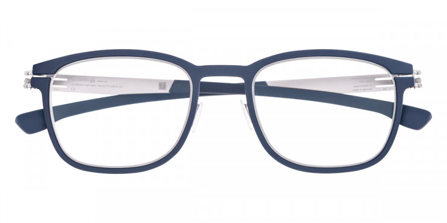 Ic! Berlin Tobias J. Pearl-Blue Eyeglasses Front View
