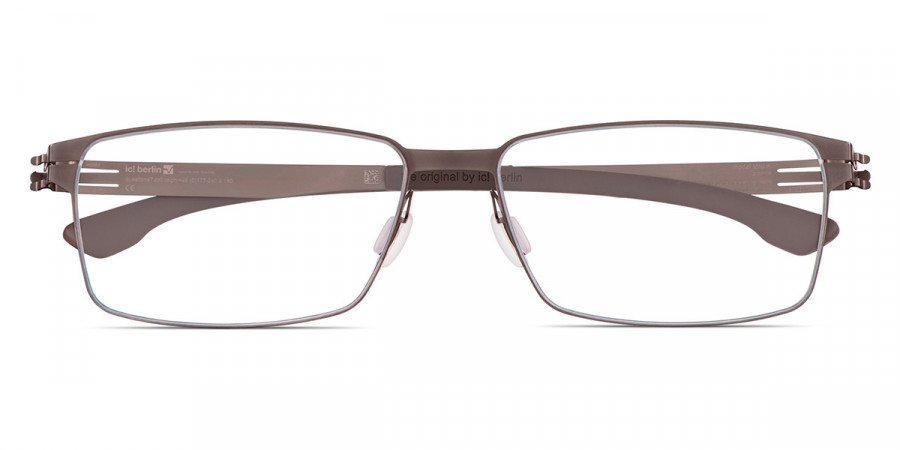 Ic! Berlin Toru N. Graphite Eyeglasses Front View
