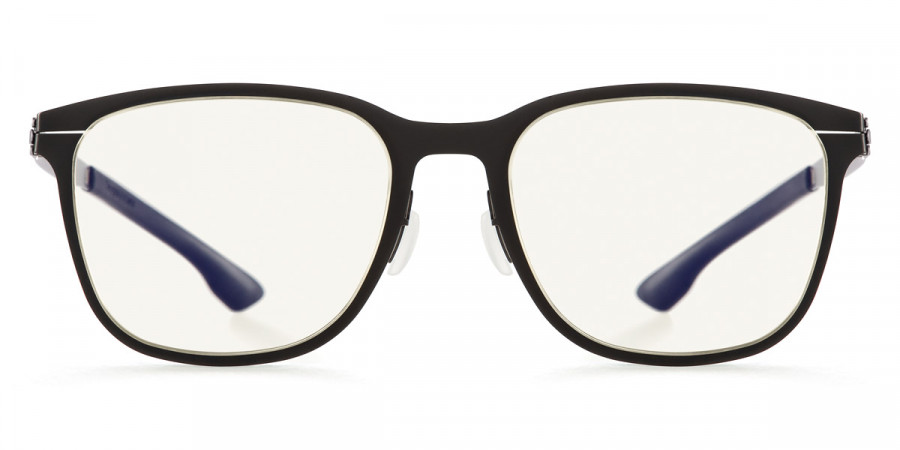 Ic! Berlin Vitan V. Black Eyeglasses Front View