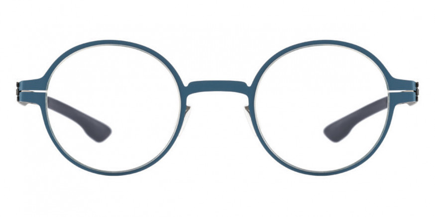 Ic! Berlin Wilhelm Harbour Blue-Graphite Eyeglasses Front View
