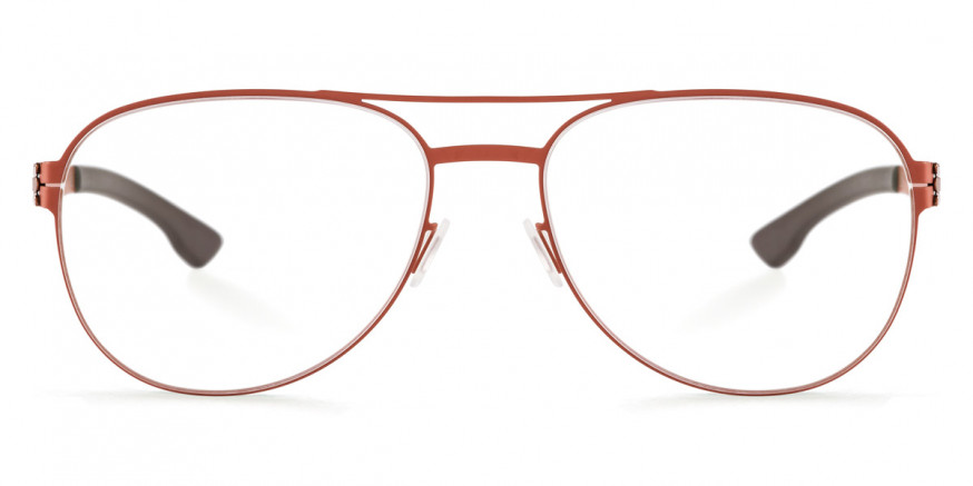 Ic! Berlin Wolfener Copper Clay Eyeglasses Front View